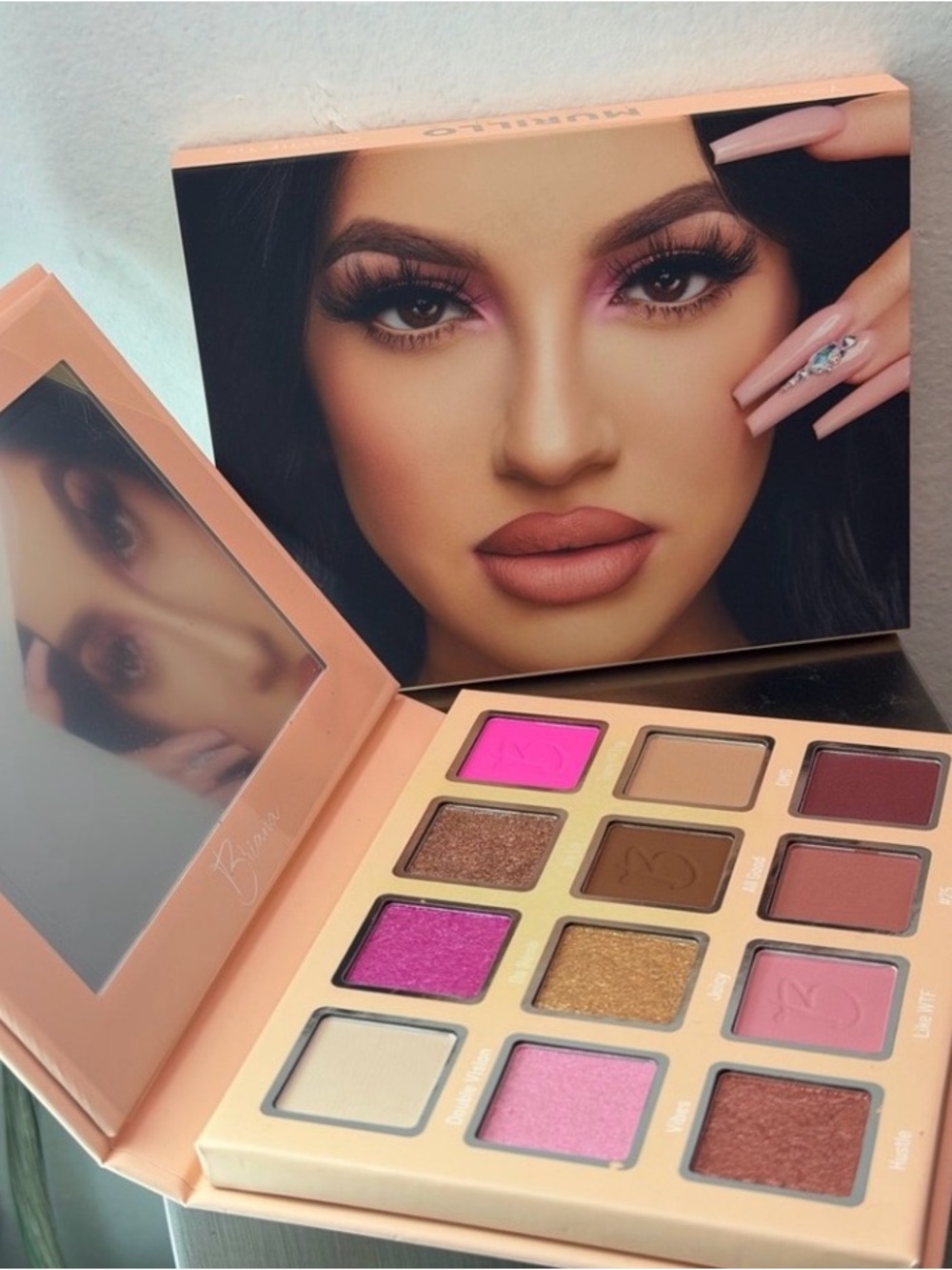 Murillo Twins Nude & Pink 12-Color Eyeshadow Palette
